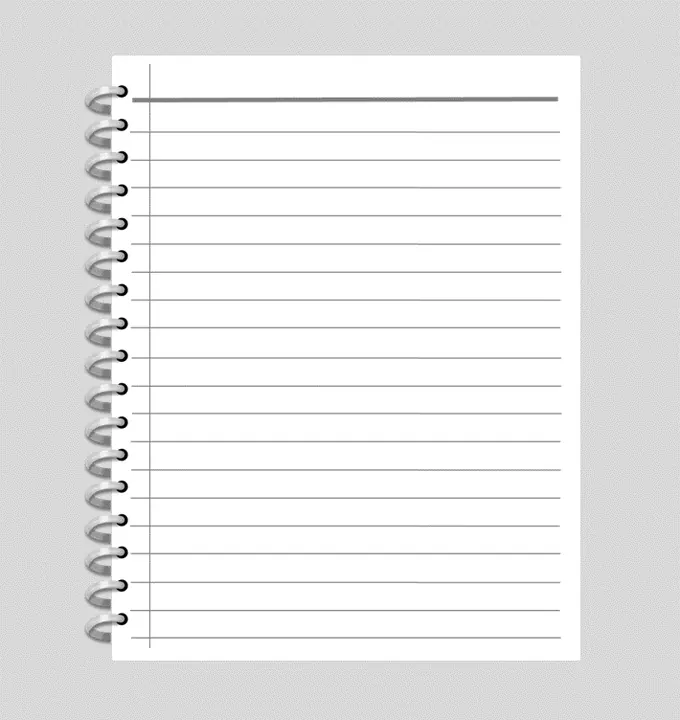 Libreta de rayas