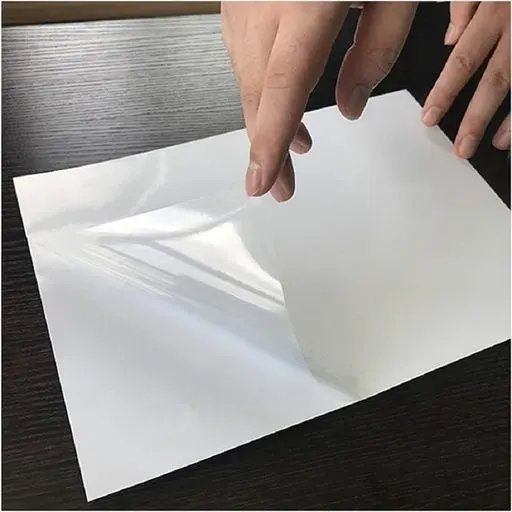 Polypap transparente adhesivo